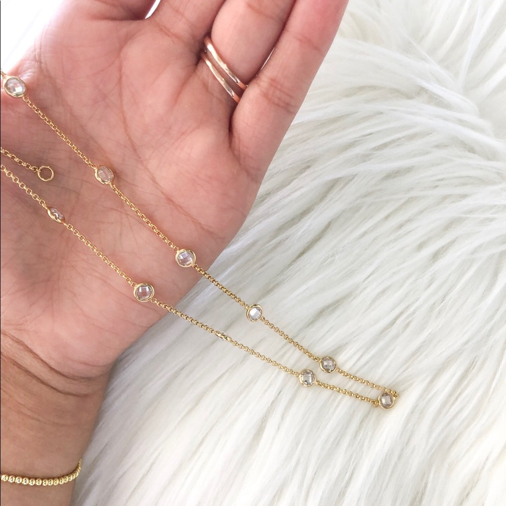 18k GOLD plated choker necklace💕